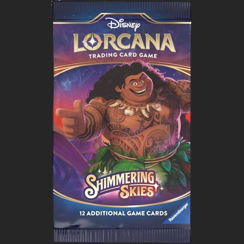 Disney Lorcana Trading Card Game - Shimmering Skies - Booster Pack - view 2 - TCGroupAU