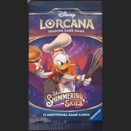 Disney Lorcana Trading Card Game - Shimmering Skies - Booster Pack - view 3 - TCGroupAU