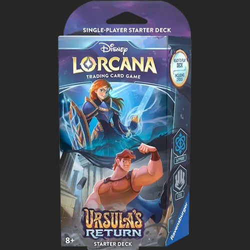 Disney Lorcana Trading Card Game - Ursula's Return - Starter Deck - view 2 - TCGroupAU