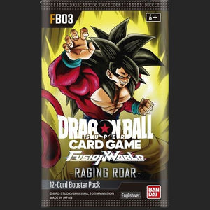 Dragon Ball Super Card Game - Fusion World - Raging Roar [FB03] - Booster Pack - TCGroupAU