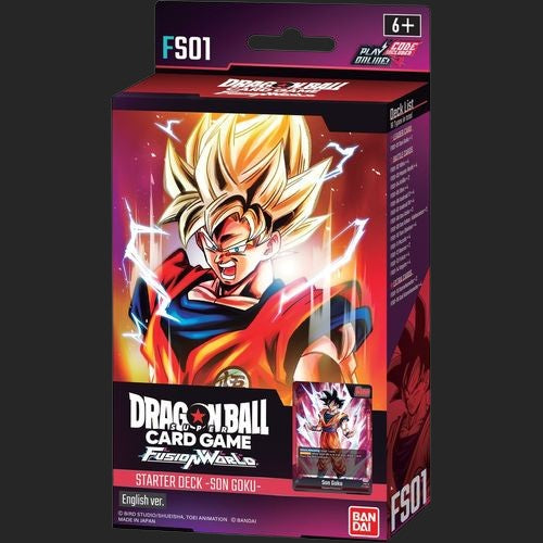 Dragon Ball Super Card Game - Fusion World - Son Goku [FS01] Starter Deck - TCGroupAU