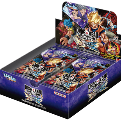 Dragon Ball Super Card Game Masters Ultra Bout Set 5 [B32] Chromatic Ascension booster display box with 20 booster packs
