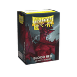 Dragon Shield - Standard Matte Blood Red Sleeves - 100 Pack - TCGroupAU