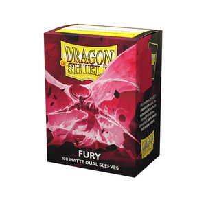 Dragon Shield - Standard Dual Matte Fury Sleeves - 100 pack - TCGroupAU