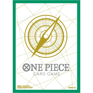 One Piece Card Game - 5 Official Standard Green Sleeves - TCGroupAU