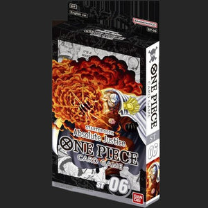 One Piece Card Game - Absolute Justice Starter Deck ST-06 - English - TCGroupAU