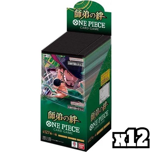 One Piece Card Game - Legacy Of The Master OP-12 - Booster Box [Sealed Case] x12 - Japanese - TCGroupAU