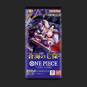 One Piece Card Game - OP-14 Booster Pack – The Azure Sea's Seven - Japanese - TCGroupAU