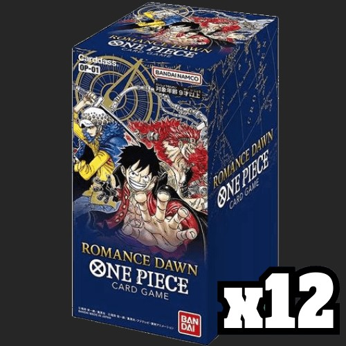 One Piece Card Game - Romance Dawn OP-01 - [Sealed Case] x12 Booster Boxes - Japanese - TCGroupAU