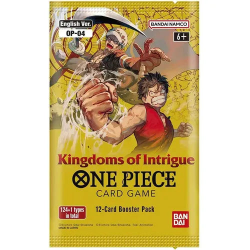 BANDAI - One Piece Card Game - Kingdom Of Plots OP-04 - Pack - English - TCGroupAU