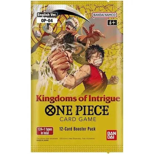 One Piece Card Game - Kingdoms of Intrigue OP-04 Booster Box - English - Case (12 Boxes) - TCGroupAU