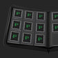 Palms Off Gaming - Top Loader Zip Clear Binder - Black - 216 Capacity Binder