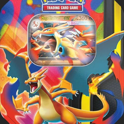 Pokémon Trading Card Game - Mega Charizard Tin [Assorted] Tins