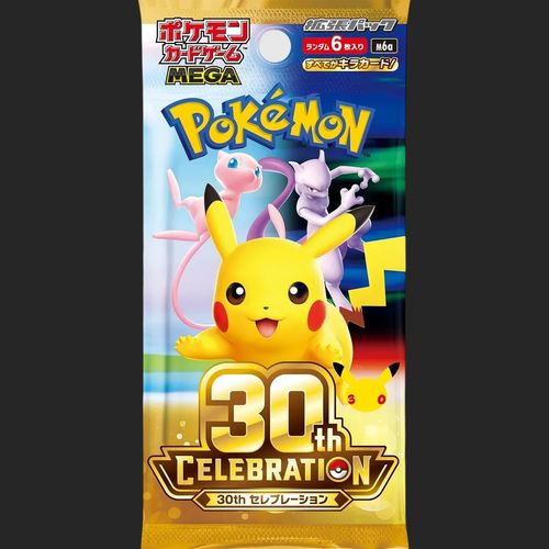 Pokémon Trading Card Game - Mega 30th Celebration M6a - Booster Pack - Japanese - TCGroupAU