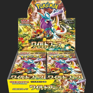 pokemon card game scarlet & violet expansion pack wild force Japanese Cyber Judge & Booster Box Greg's Shop with 5 random cards in each pack Pokemon Card Scarlet & Violet