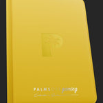 Palms Off Gaming - Top Loader Zip Clear Binder - Yellow - 216 Capacity Binder