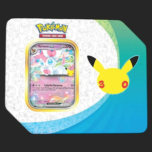 Pokémon Trading Card Game - 30th Celebration - Booster Tin Collection Box