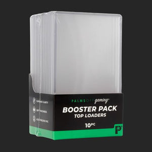 Palms Off Gaming - Booster Pack Top Loaders Standard Size - 10pc Card Protector