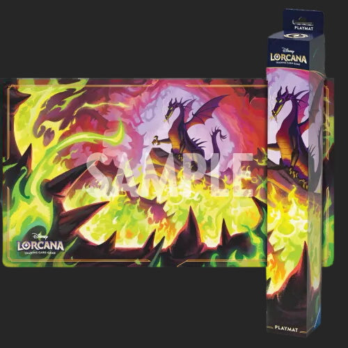 Disney Lorcana Trading Card Game - Playmat - Dragon Fire - TCGroupAU