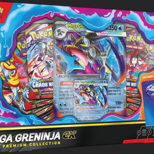 Pokémon Trading Card Game - Mega Greninja ex Premium Collection Collection Box