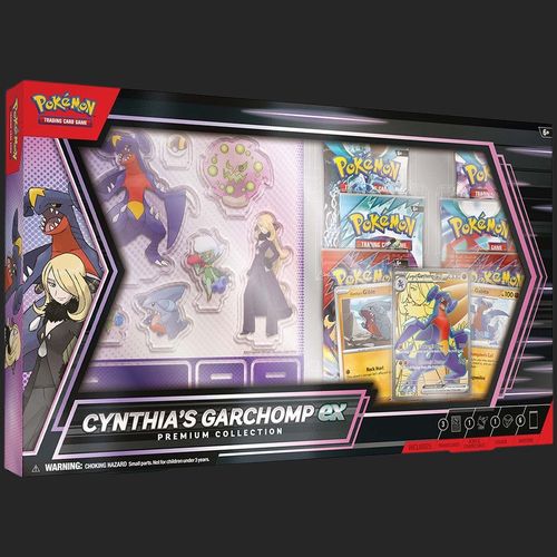Pokémon Trading Card Game - Cynthia's Garchomp Ex Premium Collection Box Special Set
