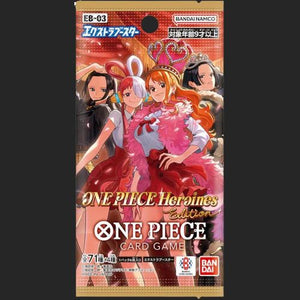 BANDAI - One Piece Card Game - Heroines Edition EB-03 - Booster Pack - Japanese Booster Pack