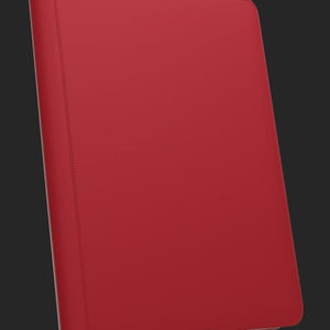 Palms Off Gaming -  Stealth 9 Pocket Zip Trading Card Binder - Red Binder