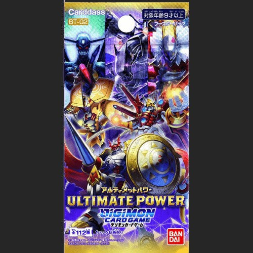 Digimon Card Game - Ultimate Power - Booster Box - [BT02] - Japanese Booster Box