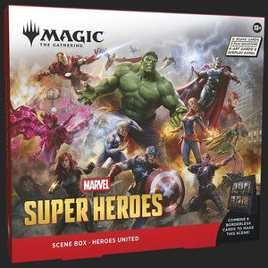 Magic The Gathering - Marvel Superheroes - Scene Box Display Booster Box