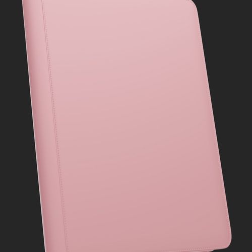 Palms Off Gaming -  Stealth 9 Pocket Zip Trading Card Binder - Pink Binder