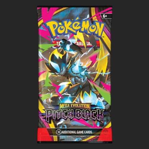 Pokemon Trading Card Game - Mega Evolution - Pitch Black Single Booster Pack