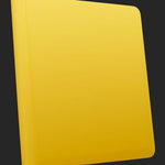 Palms Off Gaming -  Stealth 12 Pocket Zip Trading Card Binder - Yellow Binder