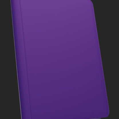 Palms Off Gaming -  Stealth 9 Pocket Zip Trading Card Binder - Purple Binder