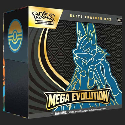 Pokémon Trading Card Game - Mega Evolution - Elite Trainer Box ETB Elite Trainer Box