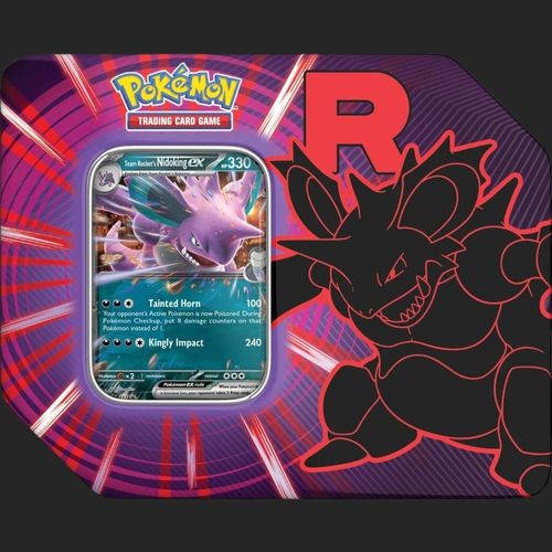 Pokémon Trading Card Game - Team Rocket Tin [Assorted] Tins