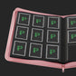 Palms Off Gaming -  Stealth 9 Pocket Zip Trading Card Binder - Pink Binder