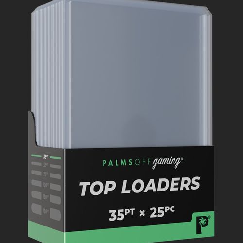 Palms Off Gaming - 35pt Top Loaders - 25 Pack Card Game Accessories