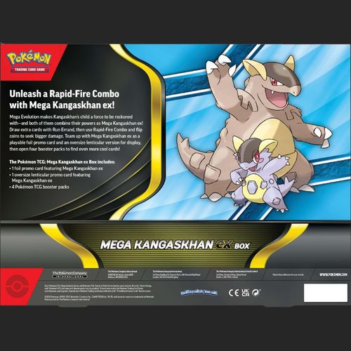 Pokémon Trading Card Game - Mega Kangaskhan Ex Collection Box Collection Box