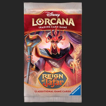 Disney Lorcana Trading Card Game - Reign of Jafar Booster Pack - Set 8 Booster Pack