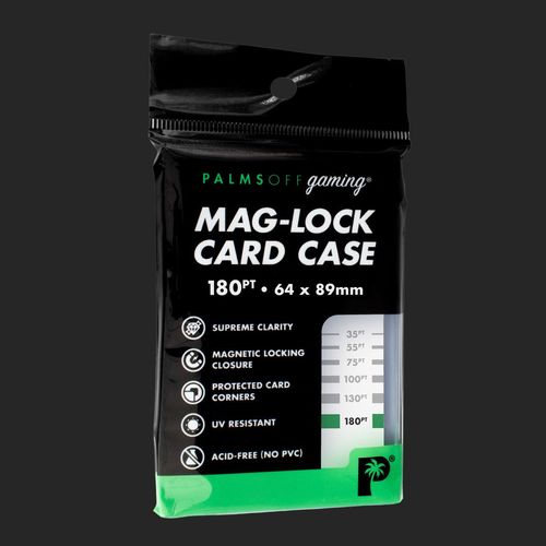 Palms Off Gaming - 180pt Mag-Lock Card Case Card Protector
