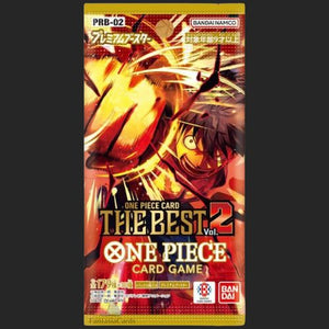 BANDAI - One Piece Card Game - The Best Vol.2 PRB-02 Booster Pack - Japanese Booster Pack
