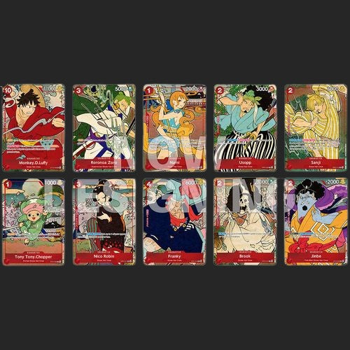 BANDAI - One Piece Card Game - English 1st Anniversary Set