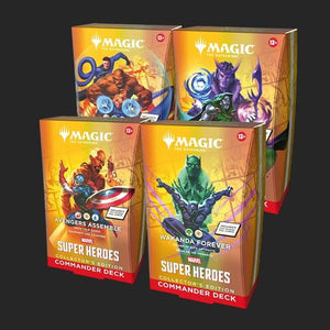 Magic The Gathering - Marvel Superheroes - Collector Commander [Deck Set Of 4]
