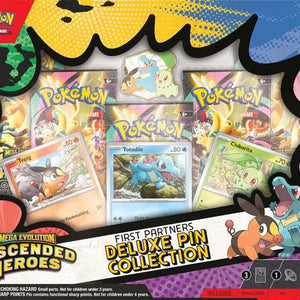 Pokémon Trading Card Game - Ascended Heroes - First Partners Deluxe Pin Collection Collection Box