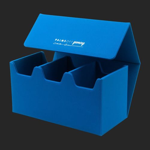 Palms Off Gaming - Collector's Series Graded Card Storage Case 2.0 - Large - Blue Graded Card Storage