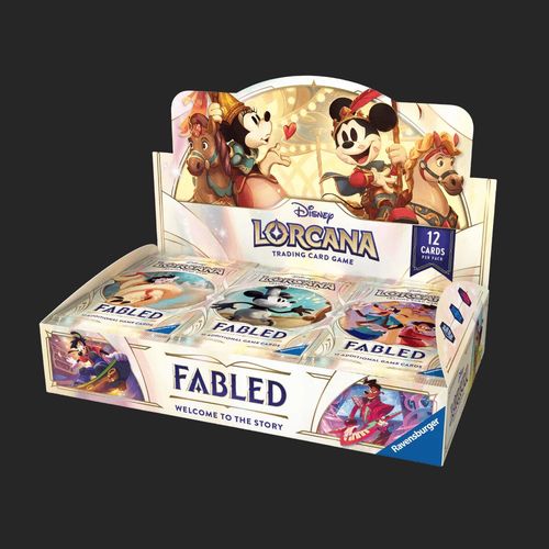 Disney Lorcana Trading Card Game - Fabled - Booster Box – Set 9 Booster Box