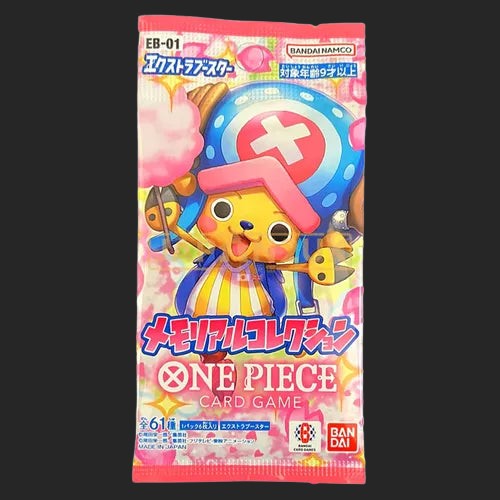 One Piece Card Game - Extra Booster Memorial Collection EB-01 Booster One Piece Card Game - Extra Booster Memorial Collection EB-01 Booster