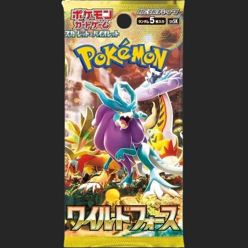 Pokmon Trading Card Game - Wild Force SV5K - Booster Box - Japanese Pokmon Trading Card Game - Wild Force SV5K - Booster Box - Japanese
