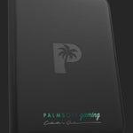 Palms Off Gaming - Top Loader Zip Clear Binder - Black - 216 Capacity Binder