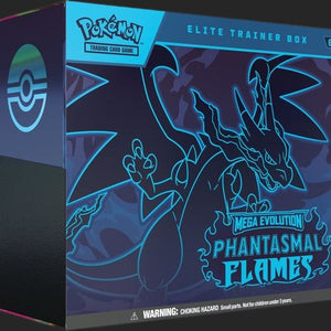 Pokémon Trading Card Game - Mega Evolution: ME02 - Phantasmal Flames - Elite Trainer Box ETB Elite Trainer Box